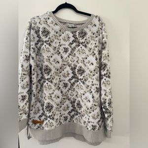 Simply Southern Sweatshirt - Grey/white - Women’s XL